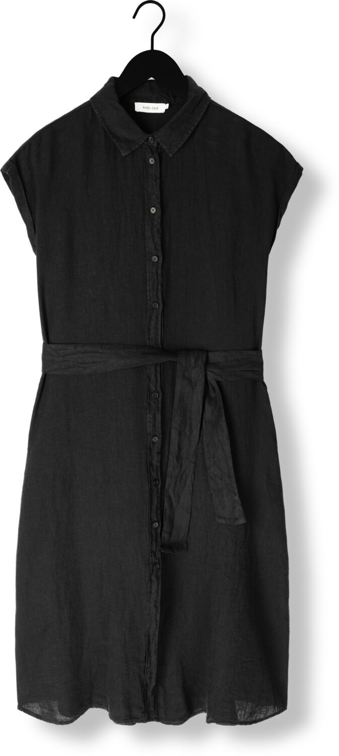 KNIT-TED Dames Jurken Mila Zwart