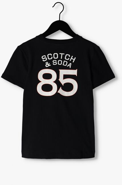 Donkergrijze SCOTCH & SODA T-shirt RELAXED FIT SHORT SLEEVED UV ARTWORK - large