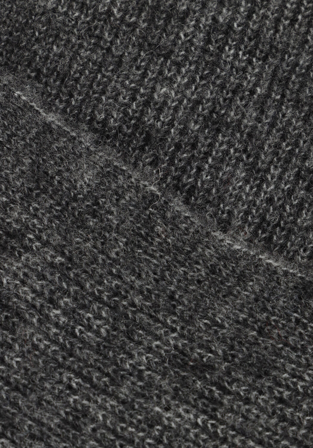 Donkergrijze MSCH COPENHAGEN Trui MSCHZINELLE HOPE WRAP PULLOVER - large