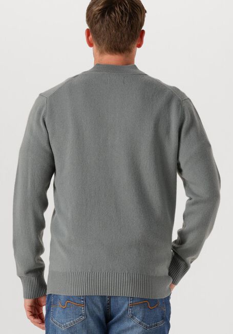 Groene STEFANO LAURAN Trui HALF ZIP L - large