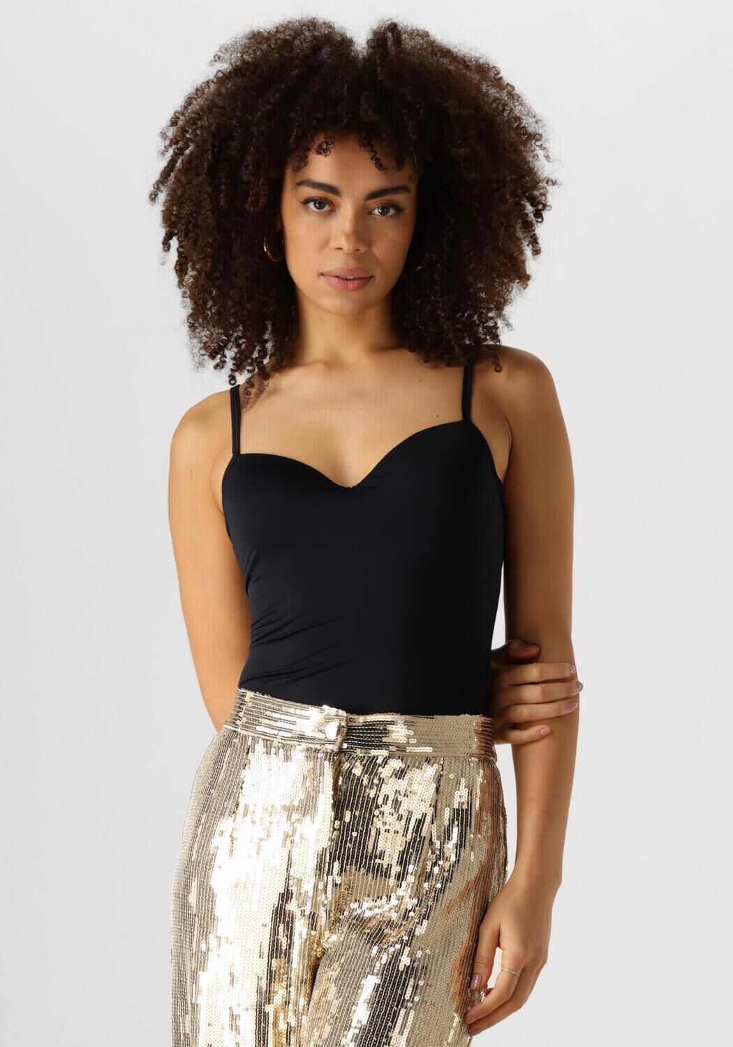IBANA Dames Tops & T-shirts Eden Top Zwart