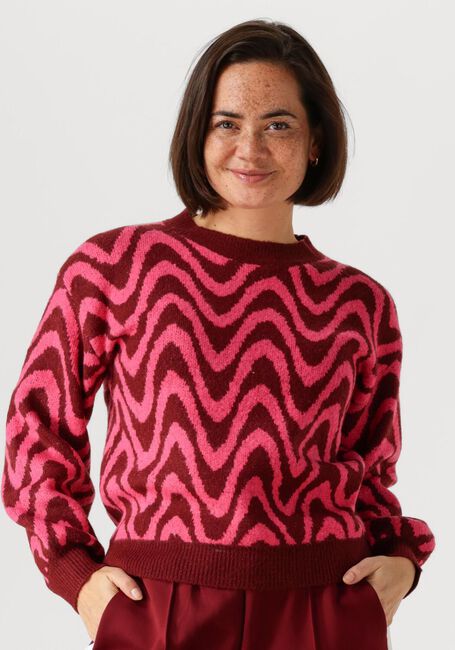 Roze YDENCE Trui KNITTED SWEATER BLAISE - large