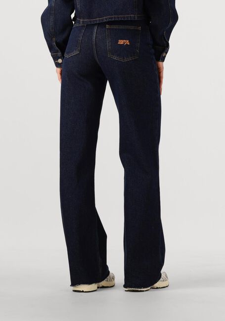 Donkerblauwe HARPER & YVE Straight leg jeans YVE-PA - large
