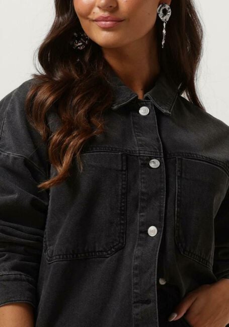 Zwarte NEO NOIR Spijkerjas KIM D JACKET - large