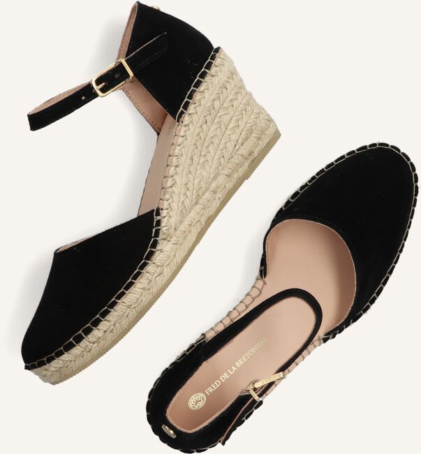 Zwarte FRED DE LA BRETONIERE Espadrilles 153010213 Zwarte FRED DE LA BRETONIERE Espadrilles 153010213 - large