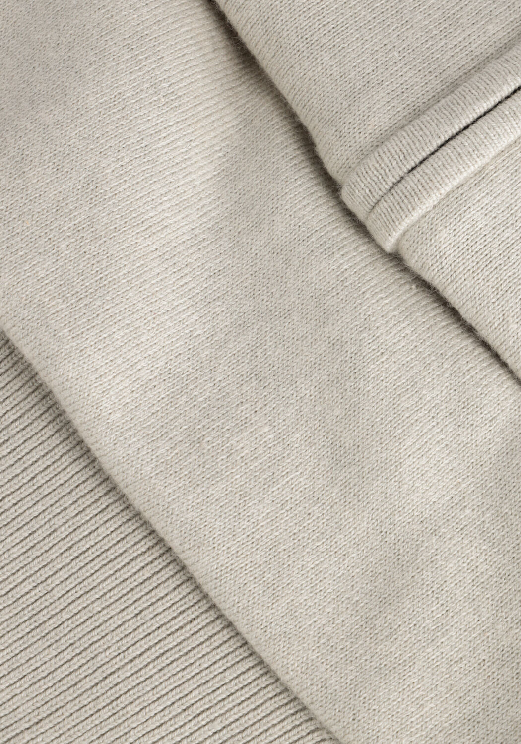 Groene DSTREZZED Trui SKIPPER SOFT COTTON MELANGE - large