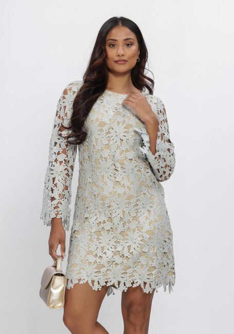 Lichtblauwe BRUUNS BAZAAR Mini jurk PINANGABBXIA DRESS - large