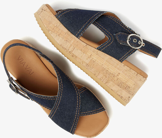 Blauwe VIA VAI Sandalen met hak SISSEL CAPRI - large