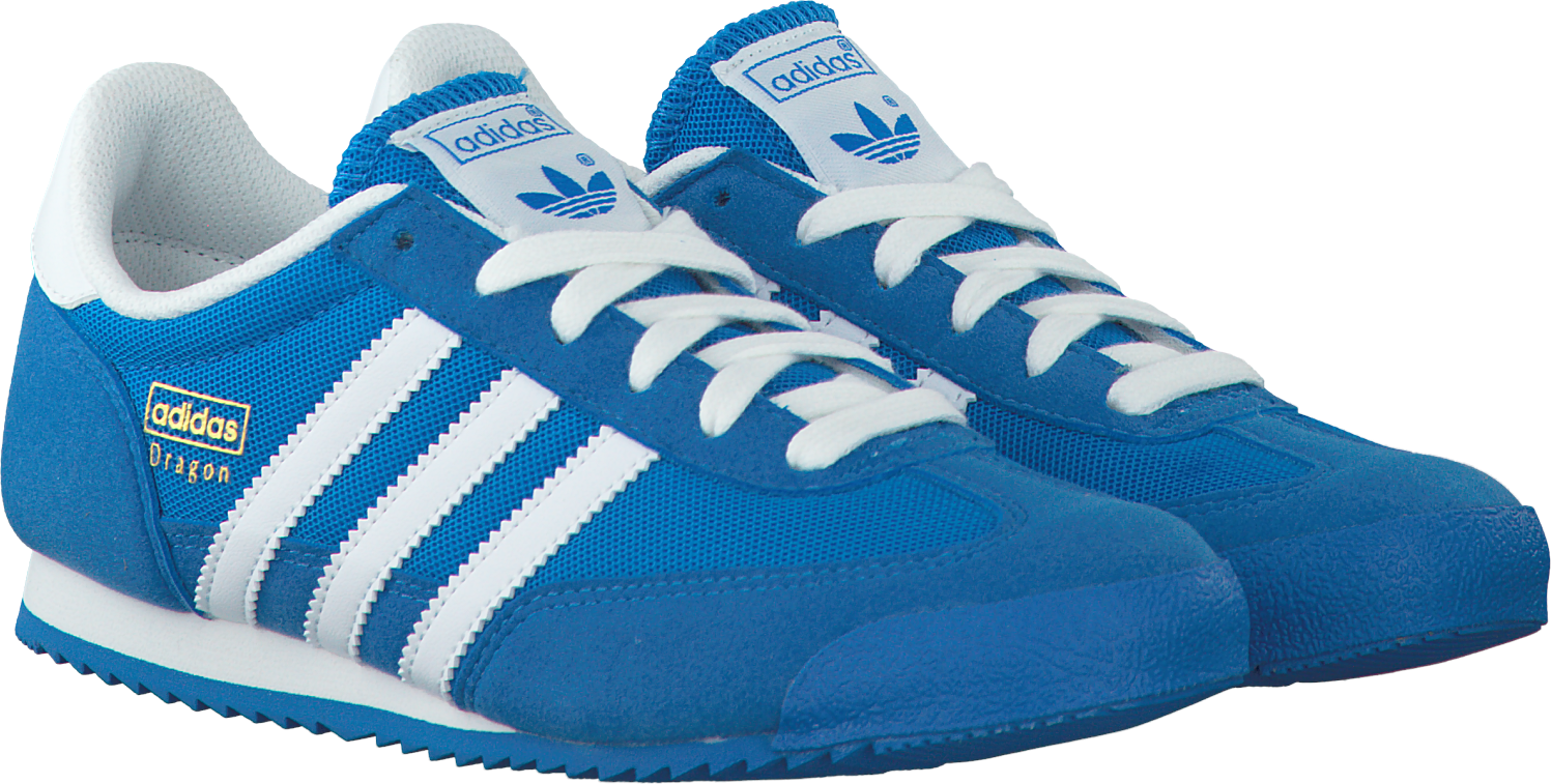dragon adidas blauw