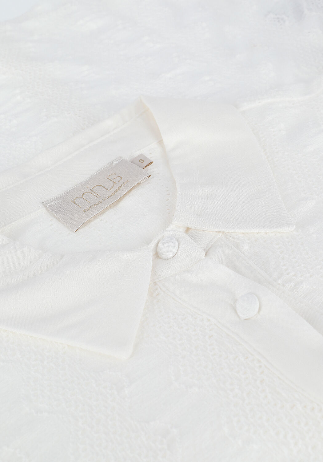 Gebroken wit MINUS Blouses MASIA SHIRT - large