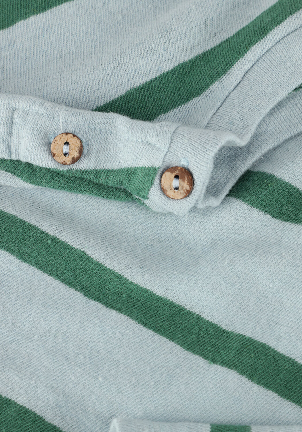 Groene PLAY UP T-shirt STRIPED JERSEY T-SHIRT - large