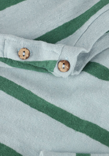 Groene PLAY UP T-shirt STRIPED JERSEY T-SHIRT - large