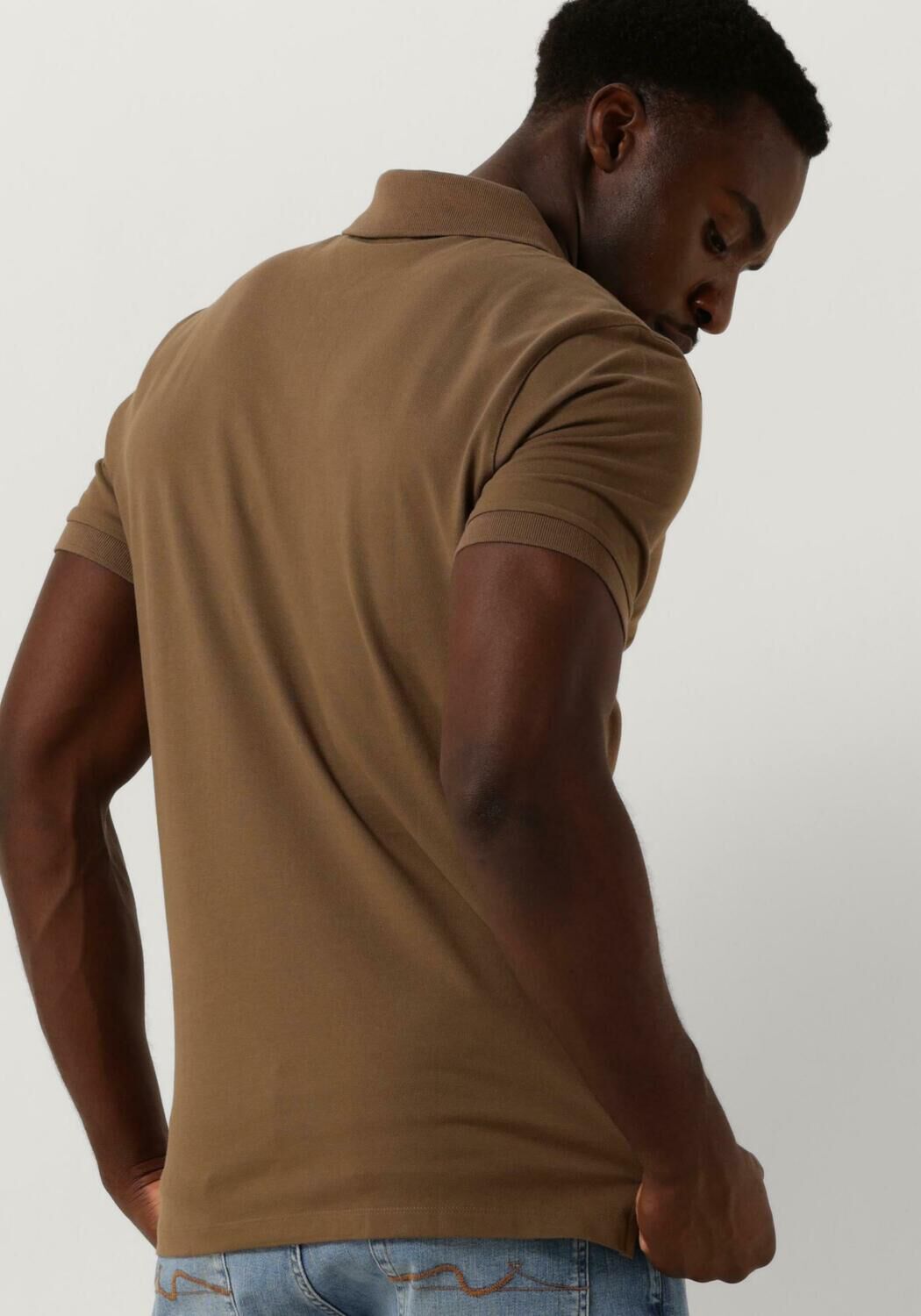 BOSS Heren Polo's & T-shirts Pallas Camel