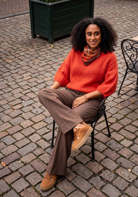 Rode SUMMUM Trui BOXY SWEATER MOHAIR WOOL BLEND KNIT - large