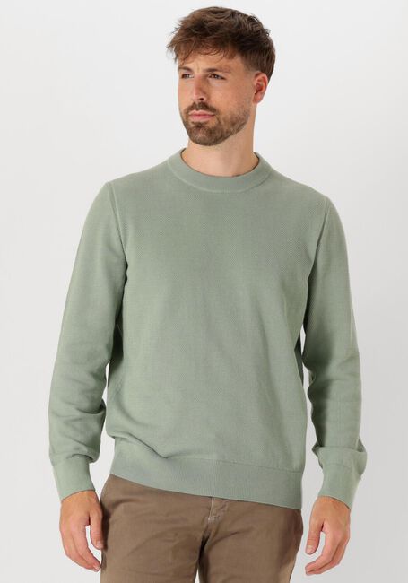 Groene BOSS BLACK Trui ECAIO-P - large
