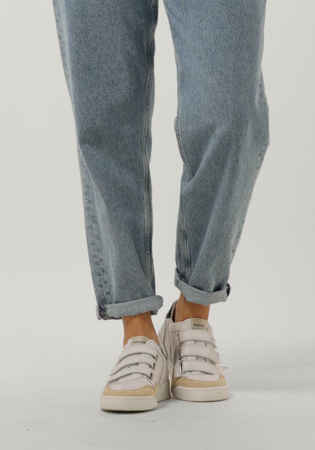 Witte NUBIKK Lage sneakers BLUEBERRY STRAPS - large