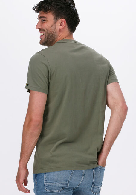 Groene PME LEGEND T-shirt SHORT SLEEVE R-NECK SINGLE JERSEY - large