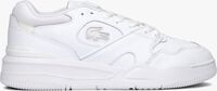 Witte LACOSTE Lage sneakers LINESHOT - medium