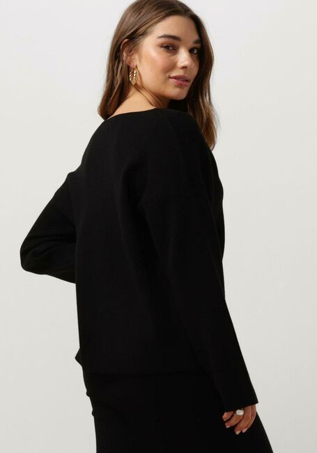 Zwarte OBJECT Trui OBJREYNARD V-NECK PULLOVER - large