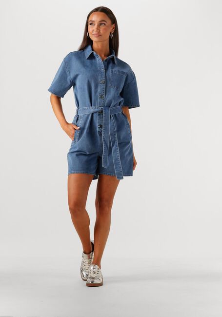 Blauwe MODSTRÖM Playsuits NAOMOMD SOLID PLAYSUIT - large