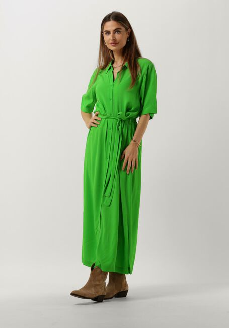 Groene MODSTRÖM Maxi jurk CASH LONG DRESS - large