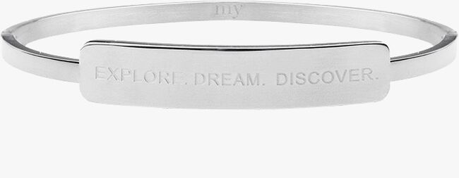Zilveren MY JEWELLERY Armband QUOTE SQUARE BANGLE - large