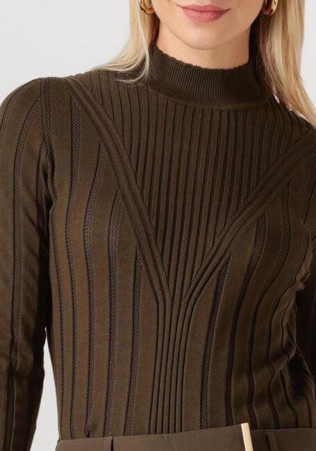 Olijf AAIKO Top VIDA AJOUR VIS 302 - large