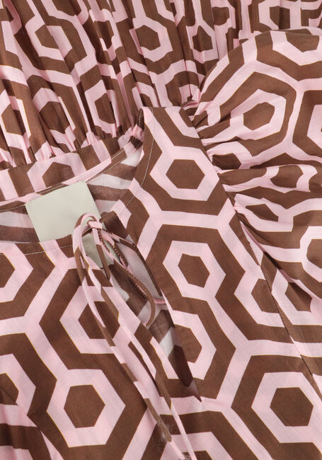 Bruine NOTRE-V Maxi jurk NV-DENTE MIDI DRESS Bruine NOTRE-V Maxi jurk NV-DENTE MIDI DRESS - large