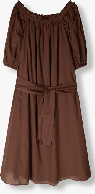 Bruine NOTRE-V Maxi jurk NV-DANYA OFF SHOULDER DRESS - large