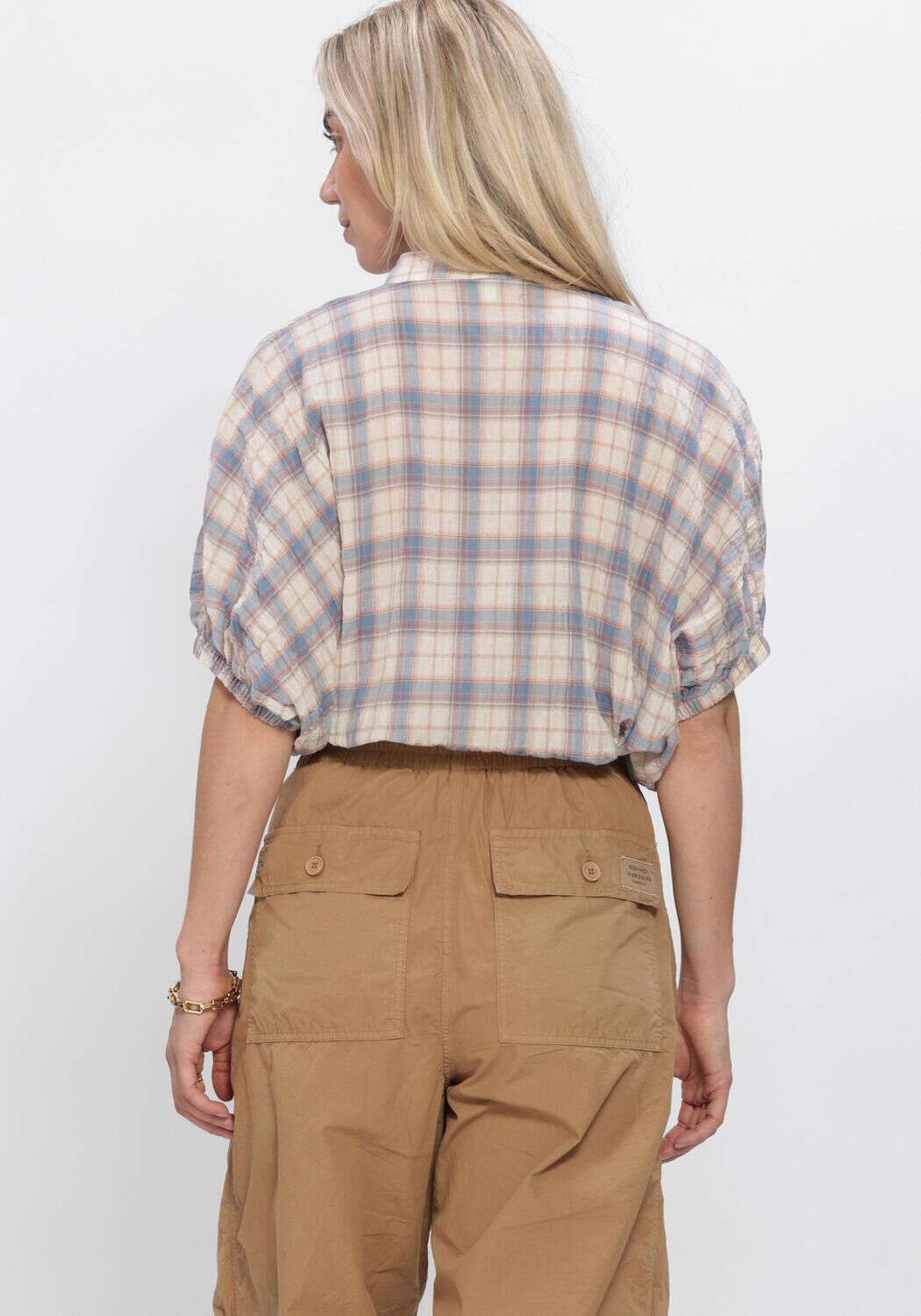 Blauwe PENN & INK Blouses BLOUSE - large