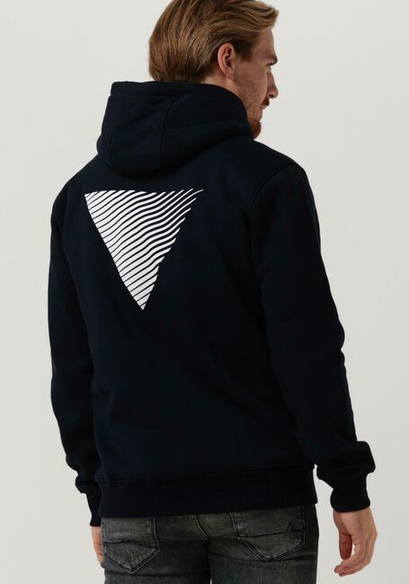 Donkerblauwe PUREWHITE Sweater PURE LOGO HOODIE - large