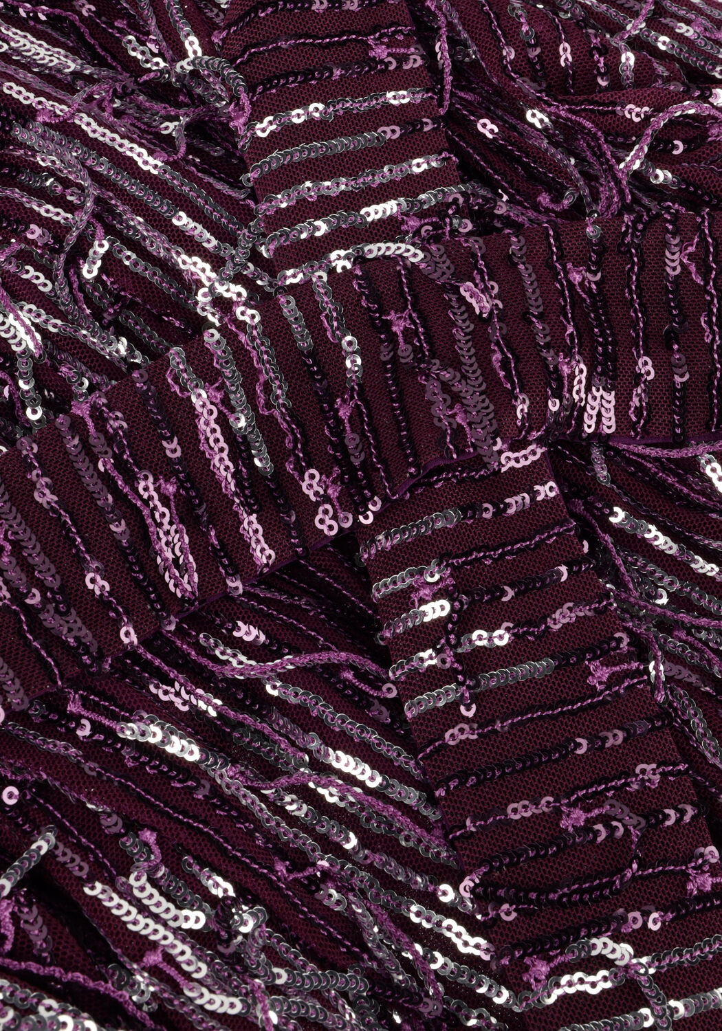 Paarse IBANA Mini jurk FROSTY - large