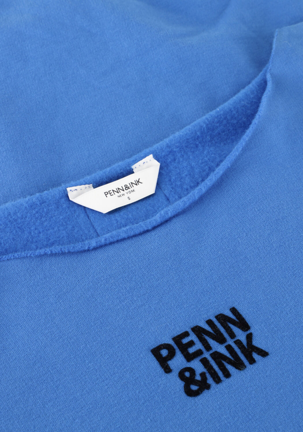 Blauwe PENN & INK Trui SWEATER W25F1703 - large