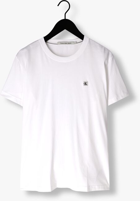 Witte CALVIN KLEIN T-shirt CK EMBRO BADGE TEE - large