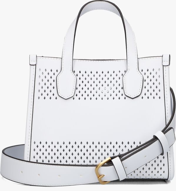 Witte GUESS Handtas KATEY PERF MINI TOTE - large