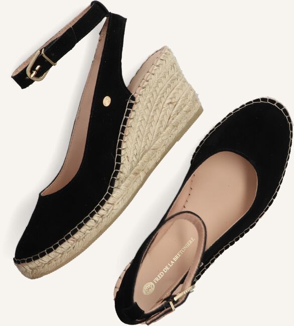Zwarte FRED DE LA BRETONIERE Espadrilles 153010158 Zwarte FRED DE LA BRETONIERE Espadrilles 153010158 - large