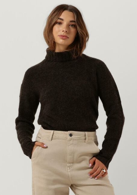 Bruine MY ESSENTIAL WARDROBE Coltrui 11 THE KNIT ROLLNECK - large