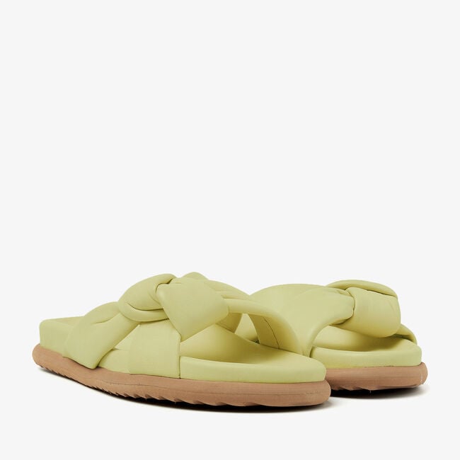 Lime VIA VAI Platte sandalen CANDY NOVA - large