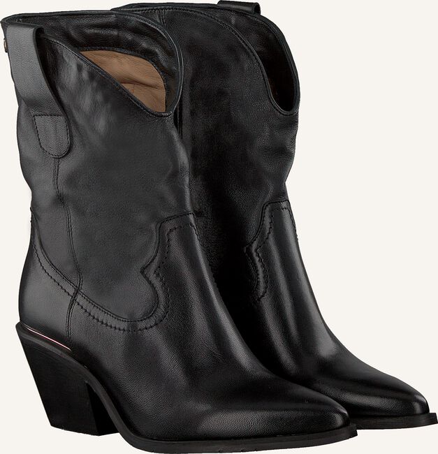 Zwarte NOTRE-V Enkellaarsjes AH68 Zwarte NOTRE-V Enkellaarsjes AH68 - large