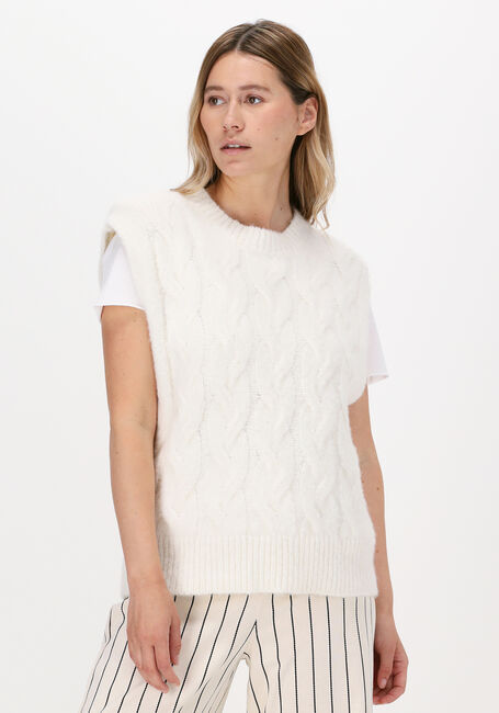 Gebroken wit 10DAYS Spencer PADDED CABLE SPENCER - large