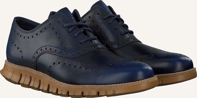Blauwe COLE HAAN Veterschoenen ZEROGRAND WING OX Blauwe COLE HAAN Veterschoenen ZEROGRAND WING OX - large