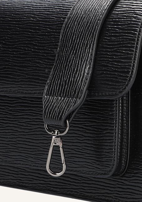 Zwarte HVISK Schoudertas CAYMAN POCKET METALLIC MOTION Zwarte HVISK Schoudertas CAYMAN POCKET METALLIC MOTION - large