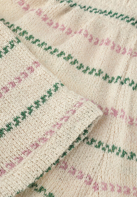 Ecru PLAY UP Korte broek STRIPED JERSEY SHORTS - large