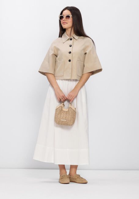 Beige NEO NOIR Trenchcoats ROSEMMA TRENCH MINI JACKET - large