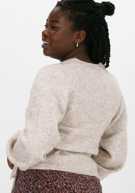 Beige ENVII Vest ENSOYA LS V-N KNIT 5249 - large