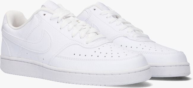Witte NIKE NIKE COURT VISION LOW NEXT NATURE Lage sneakers - large