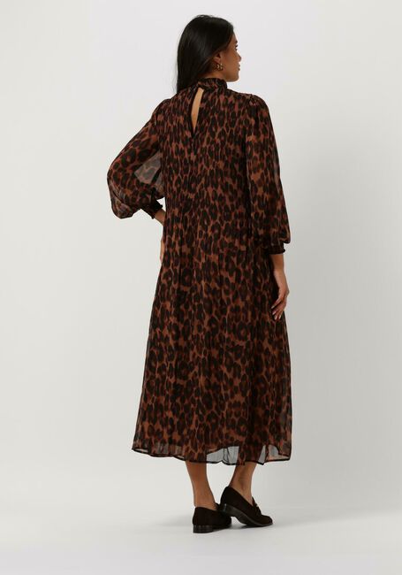 Bruine MINUS Midi jurk MIA SMOCK LONG DRESS 1 - large