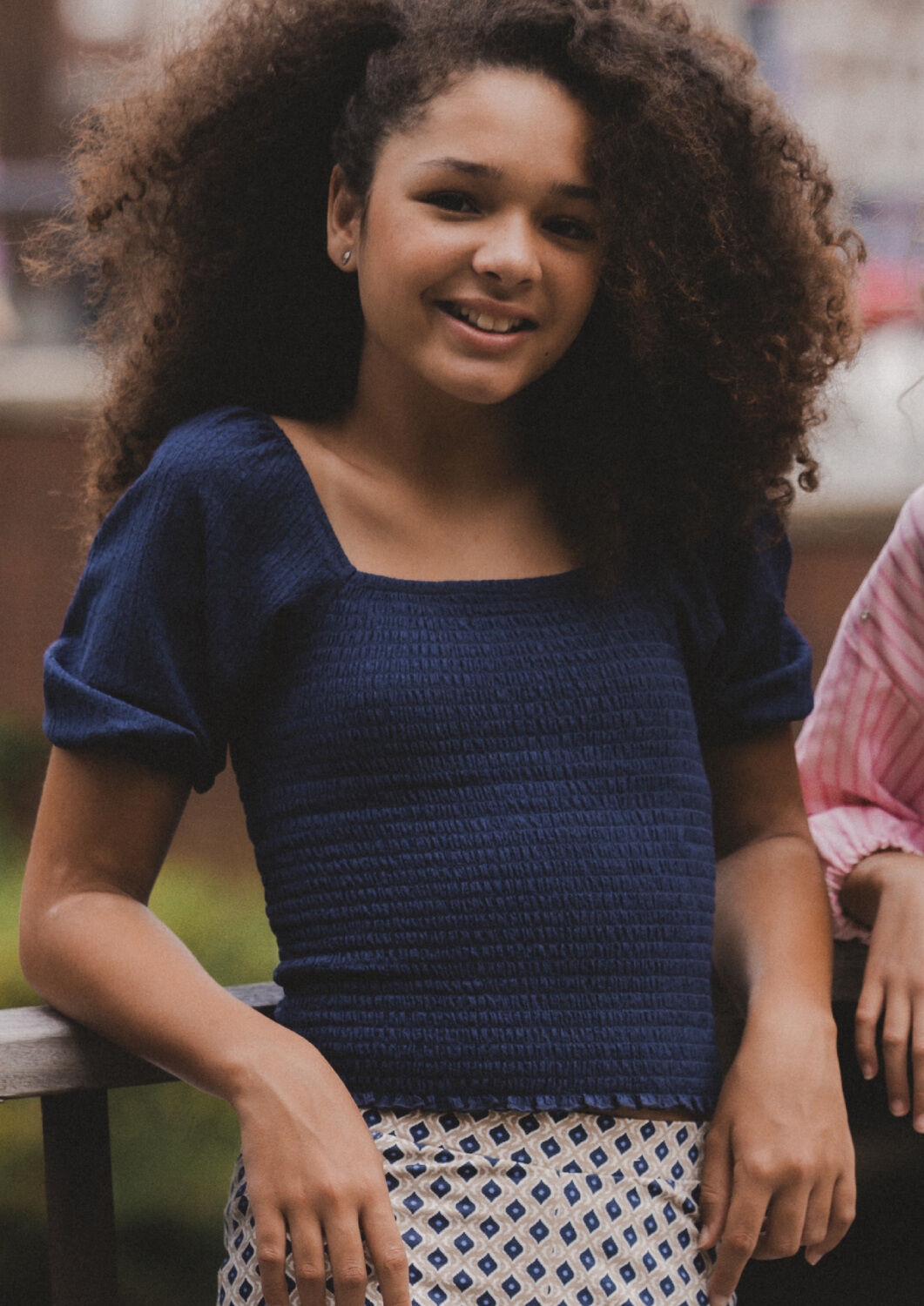 LOOXS 10sixteen Meisjes Tops & T-shirts 2512-5133 Donkerblauw