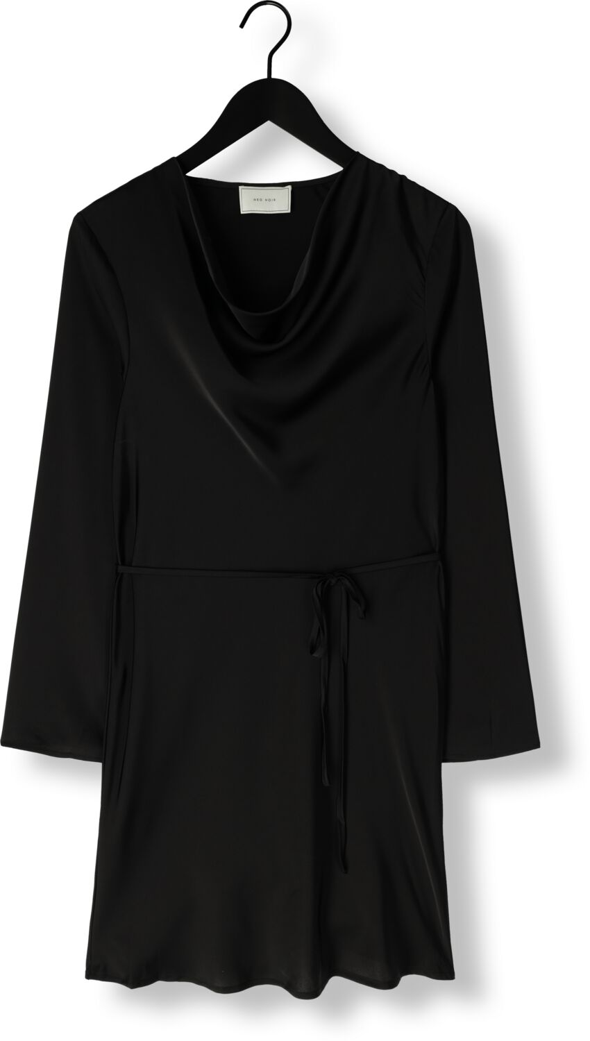 NEO NOIR Dames Jurken Vega Soft Satin Dress Zwart