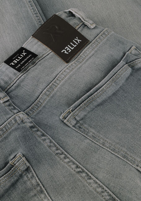 Grijze RELLIX Slim fit jeans 2815 LOOSE WIDE FIT JEANS - large